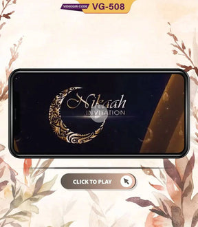 Nikaah Invitation Video