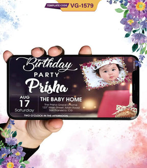 Online Birthday Party Invitation eCard