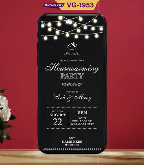 Online House Warming Invitation