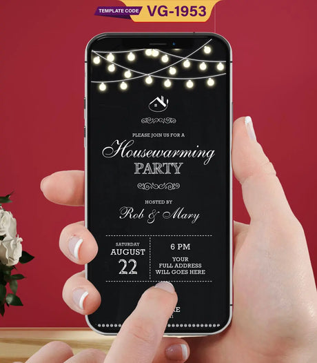 Online House Warming Invitation