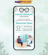 Optical Shop Inauguration Invitation | VG-2209