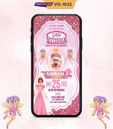 Princess Birthday Invitation Card |