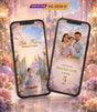 Princess Birthday Invitation Video  Fairytale Digital E-Invite  VG-2826-V