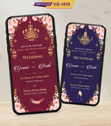 Punjabi Caricature Multiple Events Wedding Invitation PDF | VG-1515