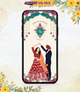 Punjabi Sikh Wedding Caricature Invitation Card | VG-1513