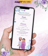 Punjabi Wedding Card | VG-1382