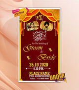 Punjabi Wedding Invitation eCard