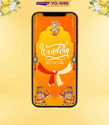 Rajasthani Wedding Invite Card