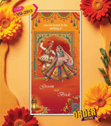 Rajasthani Royal Wedding Invitation