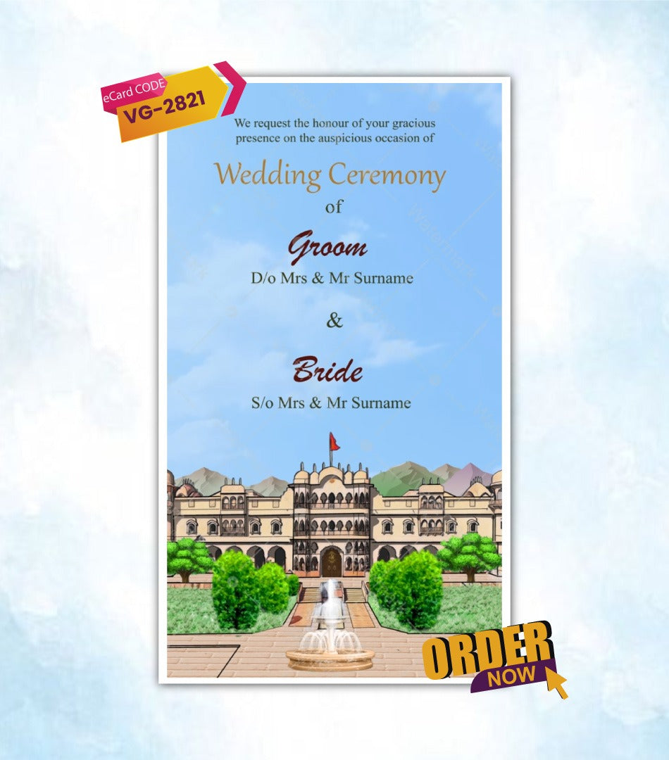 Royal Indian Wedding Invitation Video 