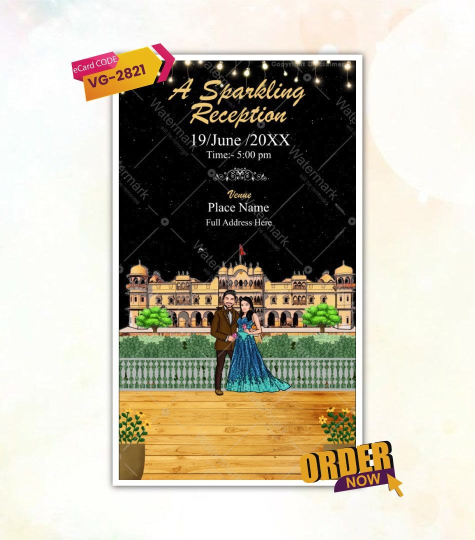 Royal Indian Wedding Invitation Video 