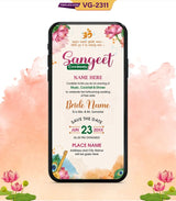 Sangeet Invitation