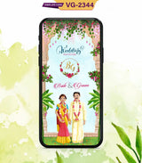 South Indian Wedding Invite Card