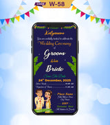 South Indian Wedding Invitation Cards