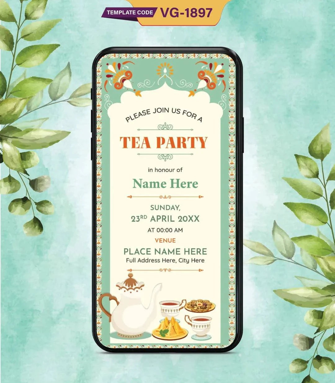 Tea Party Invitation