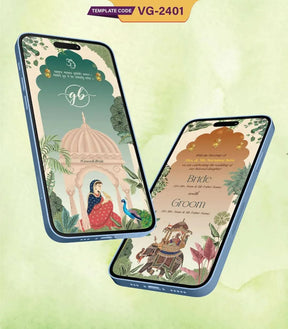 Traditional Indian Wedding Invitation PDF 