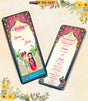 Traditional Indian Wedding Invite Card