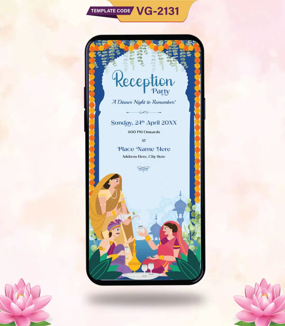 Traditional Multiple Function Wedding Invitation Pdf 