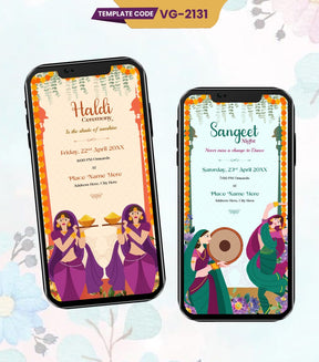 Traditional Wedding Invitation Card