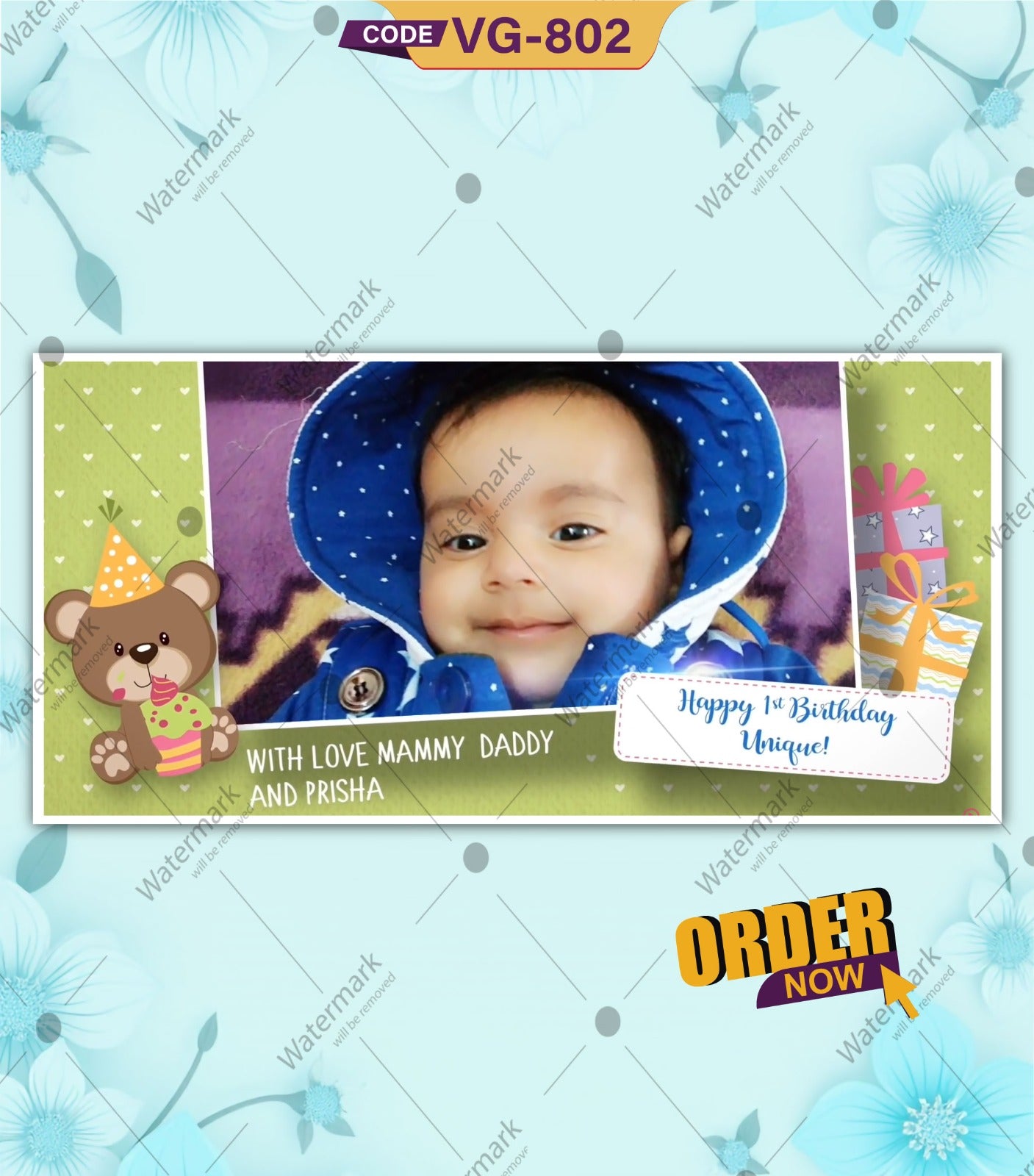 Unique Birthday Invitation Video for Whatsapp