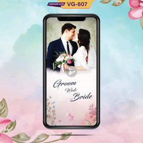 Vertical Wedding Invites