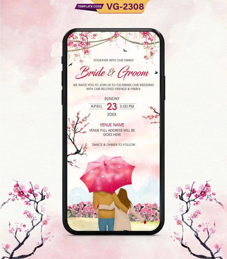 Wedding Invitation Couple