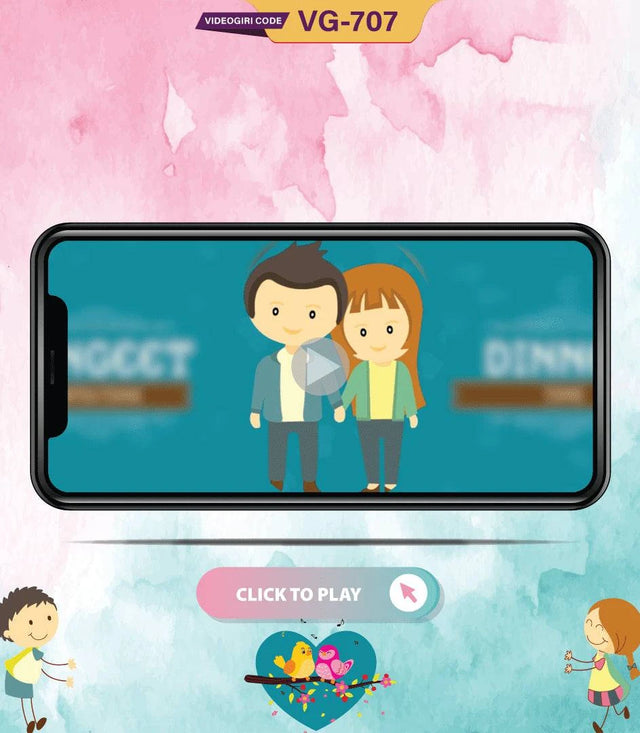 Animated Wedding Invitation Video | Unique Modern Groom Side Invite | VG-707 - VideoGiri