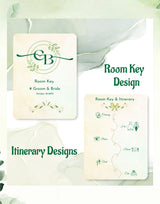 Wedding Itinerary Package Design 