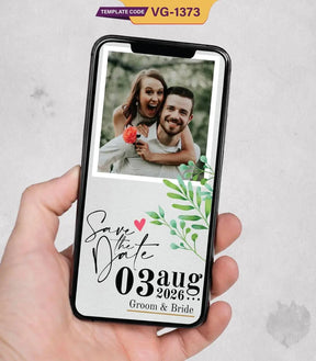 Wedding Save The Date Invite Card