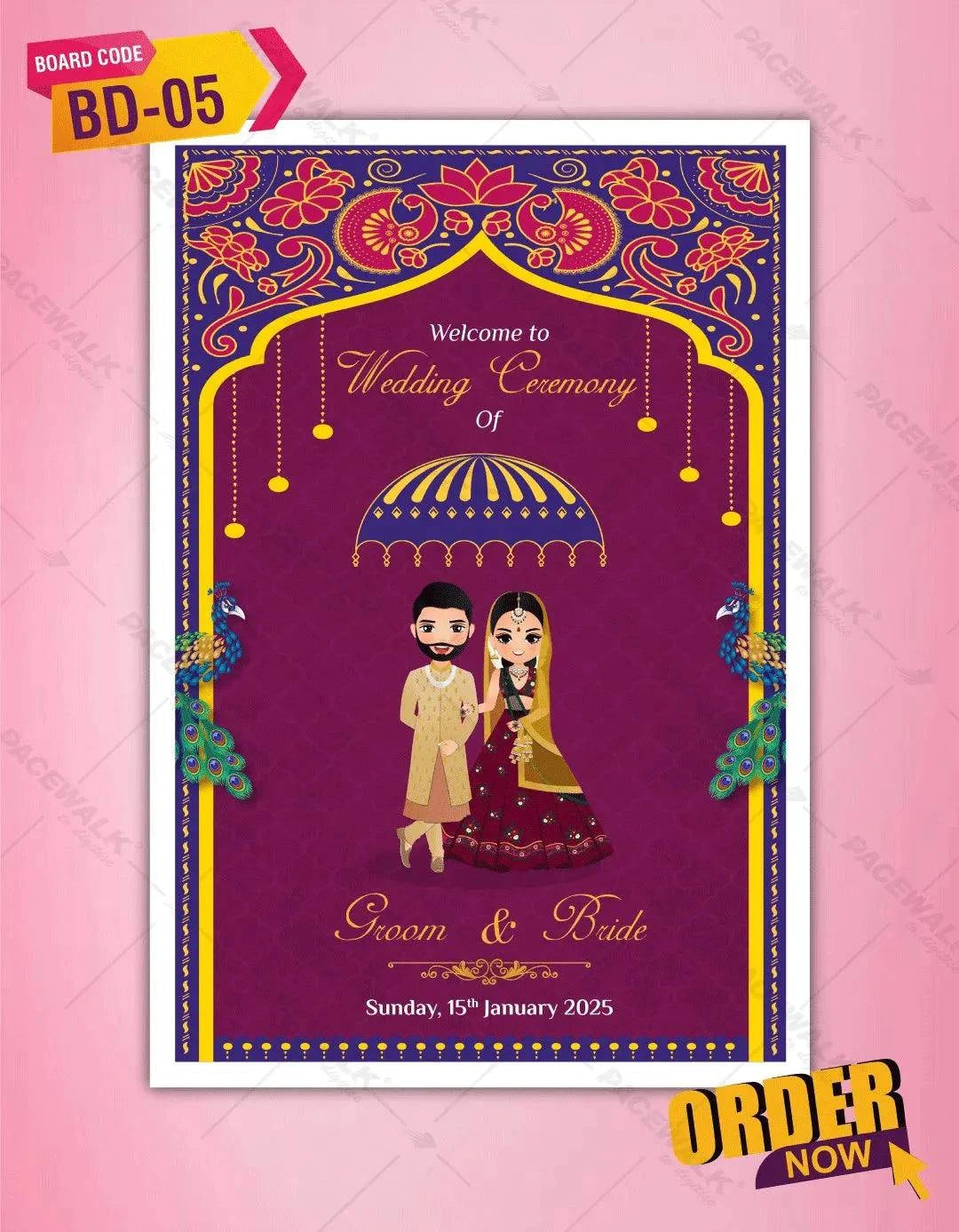 Wedding Signage Board Design 