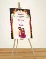 Wedding Welcome Signage Board