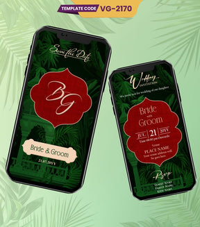 Wedding Invitation Save The Date PDF