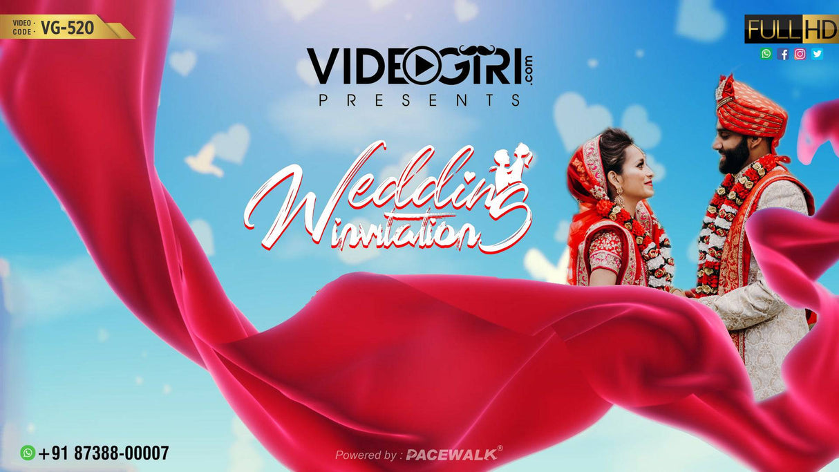 Wedding Invitation Video HD 