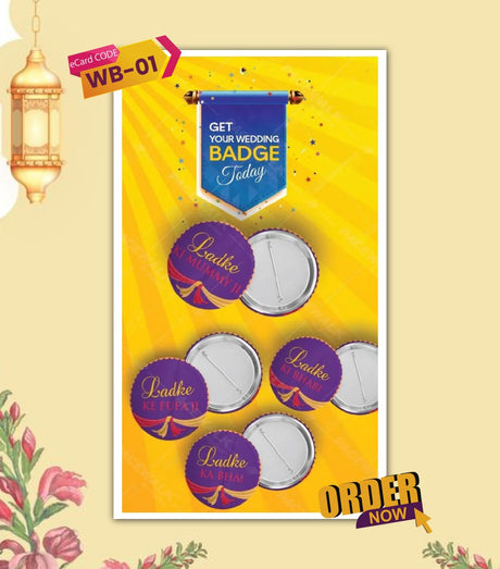 Wedding Badges Online