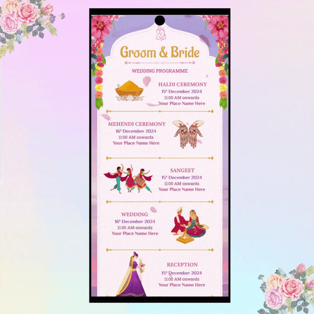 Wedding Invitation Card Gif