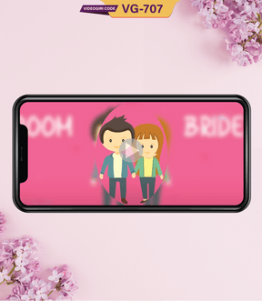 Wedding Invitation Video Card 