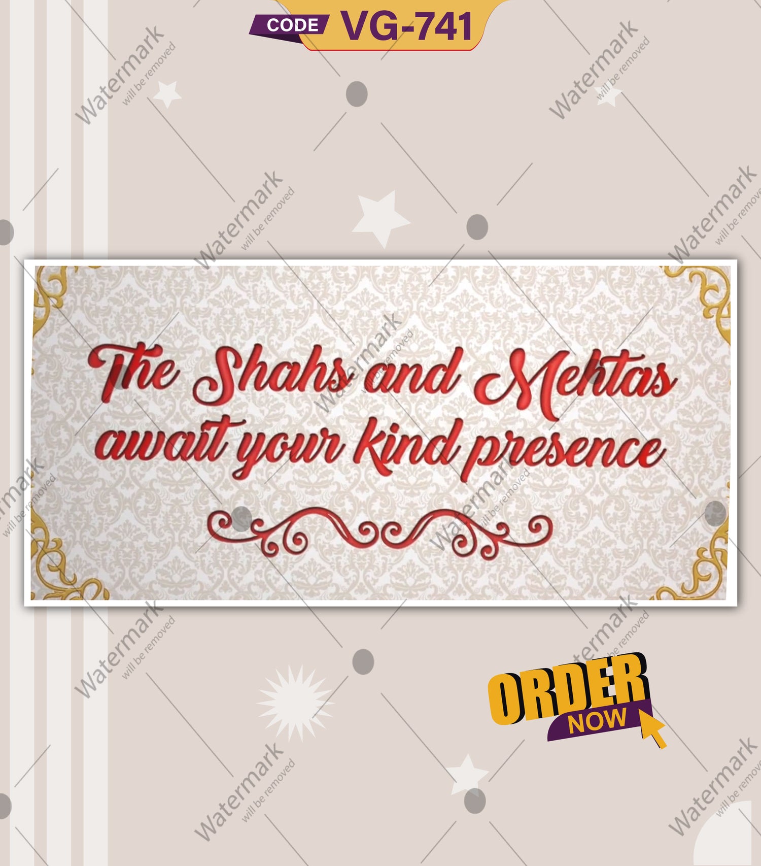 Wedding ecard Video Invitation for Whatsapp 