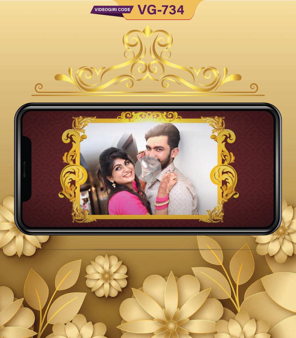 Whatsapp Video Wedding Invitation Indian Marriage Invite