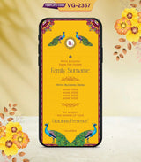 Yellow Wedding Invitation Templates