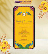 Yellow Wedding Invitation Templates