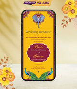 Yellow Wedding Invitation Templates