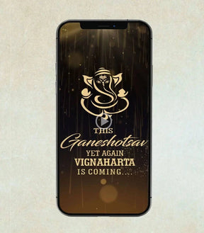 Ganesh Chaturthi Invitation Video For Whatsapp