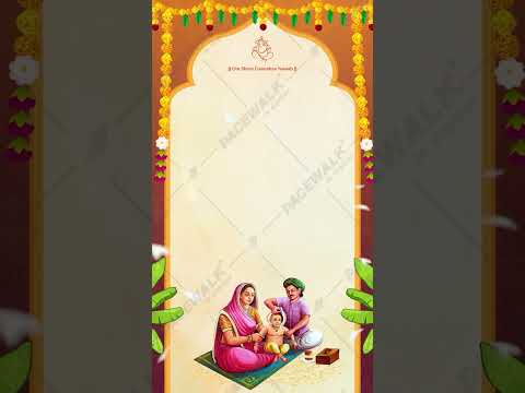 Mundan Ceremony Invitation Video Online 