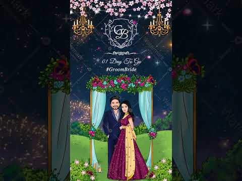 1 Day To Go Wedding Invitation Video