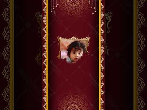 Animated Mata Ki Chowki & Birthday Invitation Video