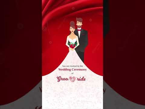 Christian Wedding Invitation Video Maker 