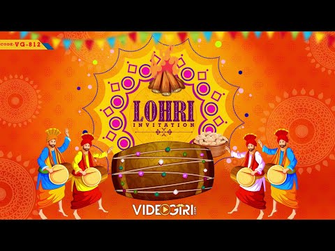 Digital Lohri Invitation Video