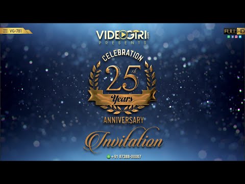 Punjabi 25th Wedding Anniversary Video | VG-781