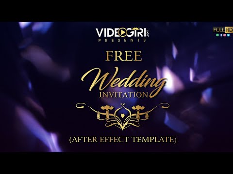 Free Wedding Invitation Video