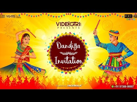 Dandiya Invitation Video